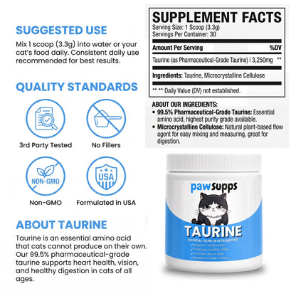 PawSupps™ Taurine Supplement