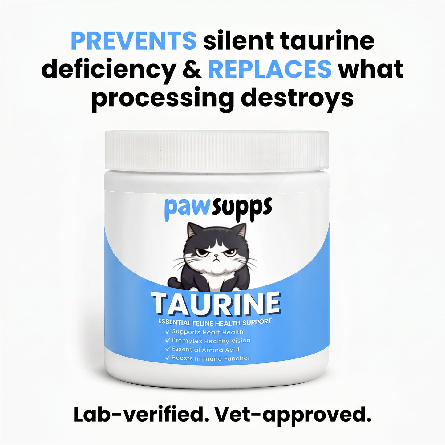 PawSupps™ Taurine Supplement